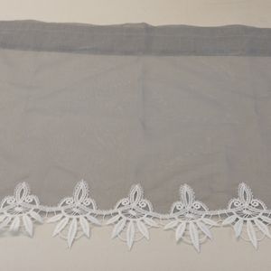 Curtains/ valance set of 4 new